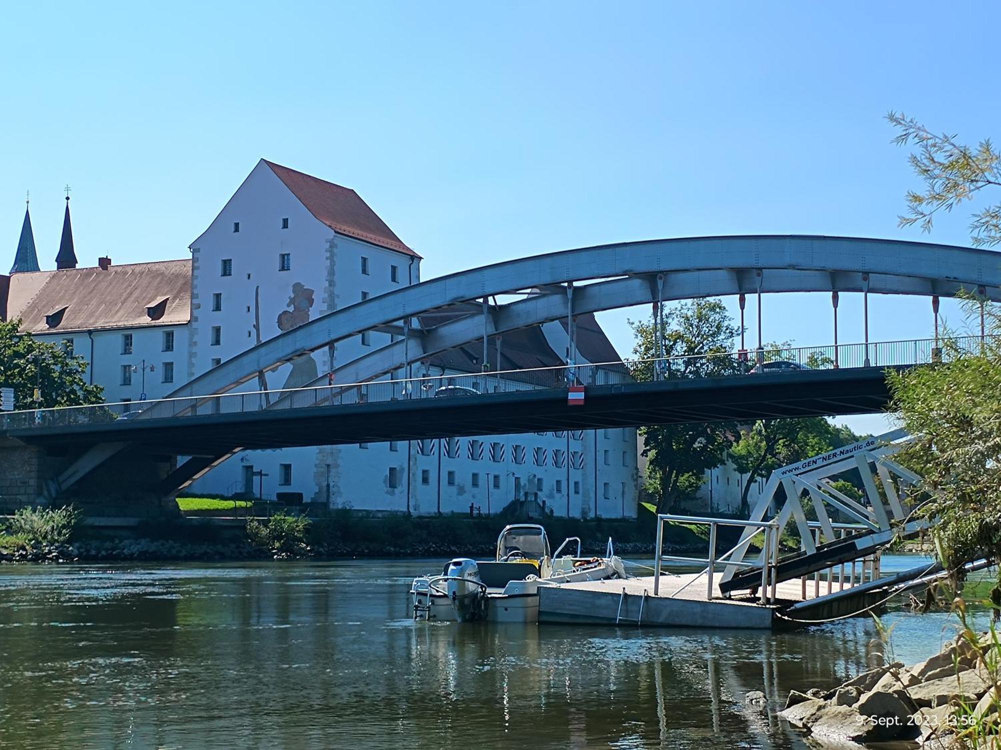 G.A.D.D Ferienwohnung 001 Glueck An Der Donau Straubing Exterior foto